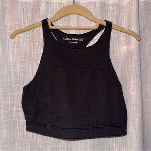 Outdoor Voices Black Sports bra